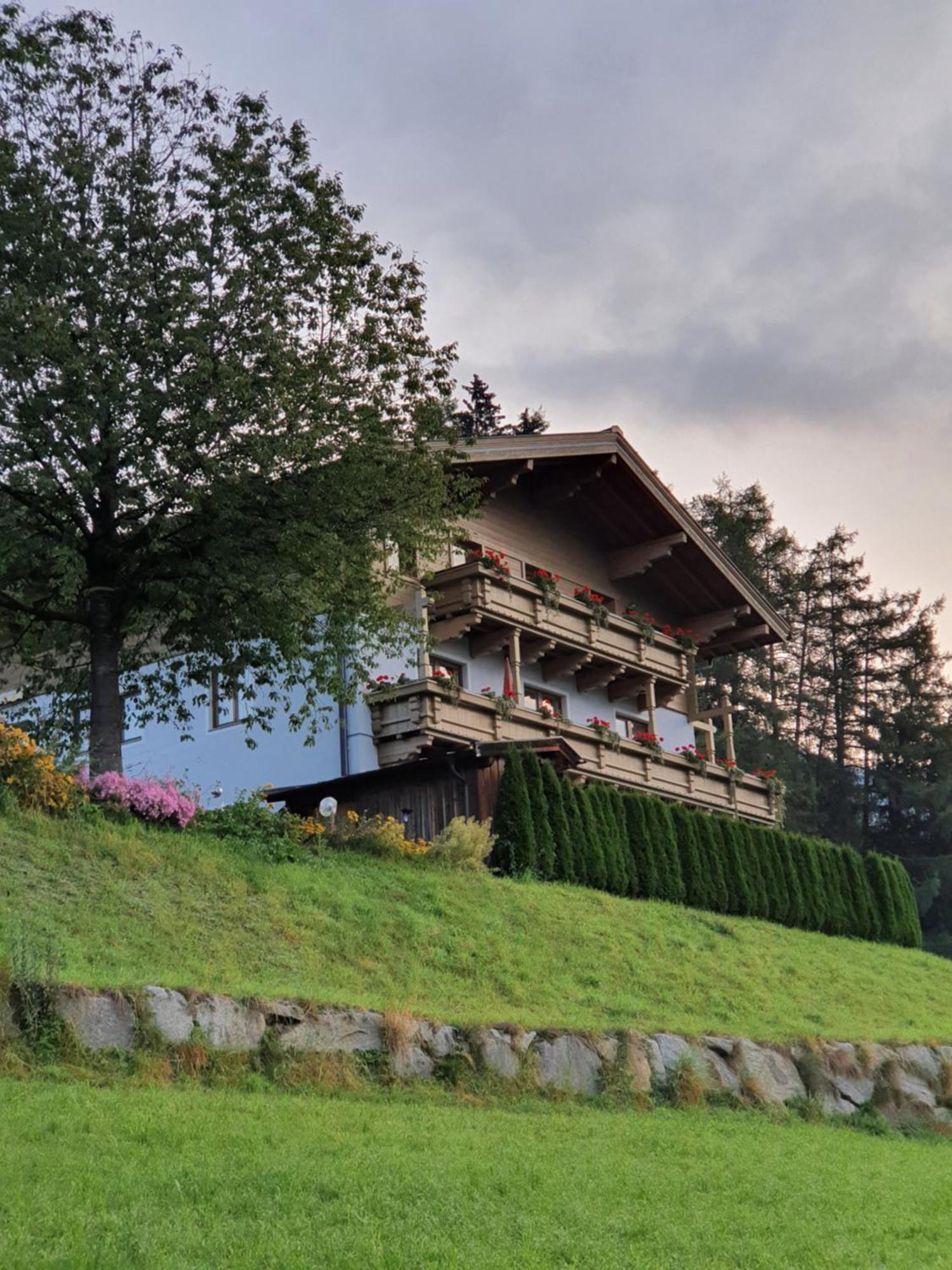 Pension Schlossberg Mittersill Exterior foto